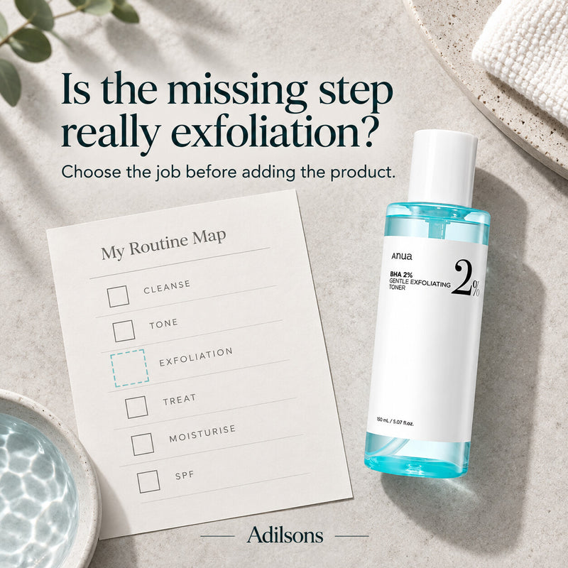 Anua BHA 2% Gentle Exfoliating Toner — Is the missing step really exfoliation?