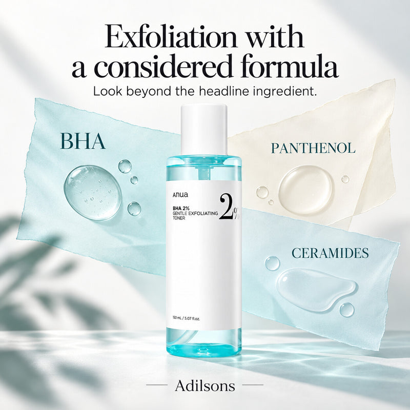 Anua BHA 2% Gentle Exfoliating Toner — Exfoliation with a considered formula