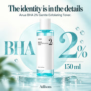 Anua BHA 2% Gentle Exfoliating Toner — The identity is in the details