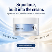 Anua Birch Moisture Boosting Cream 50ml — Squalane, built into the cream. Hydration and emollient care in one formula.