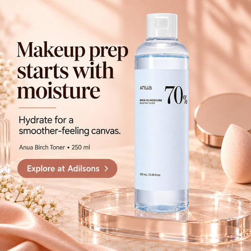 Anua Birch Moisture Boosting Toner 250ml — Makeup prep starts with moisture