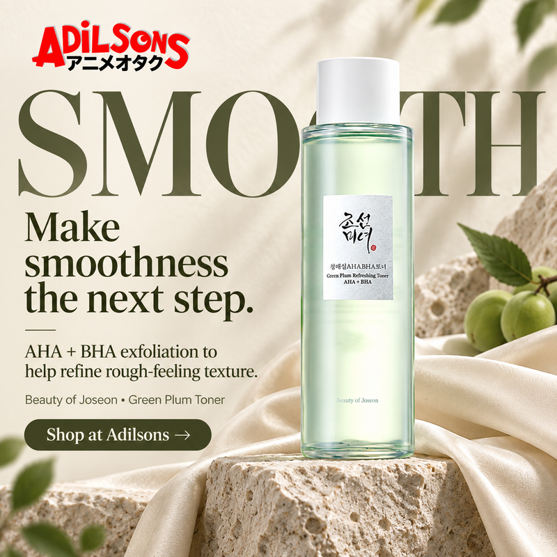 Beauty of Joseon Green Plum Toner — Adilsons creative 1: Make smoothness the next step.
