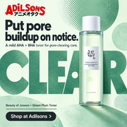 Beauty of Joseon Green Plum Toner — Adilsons creative 3: Put pore buildup on notice.