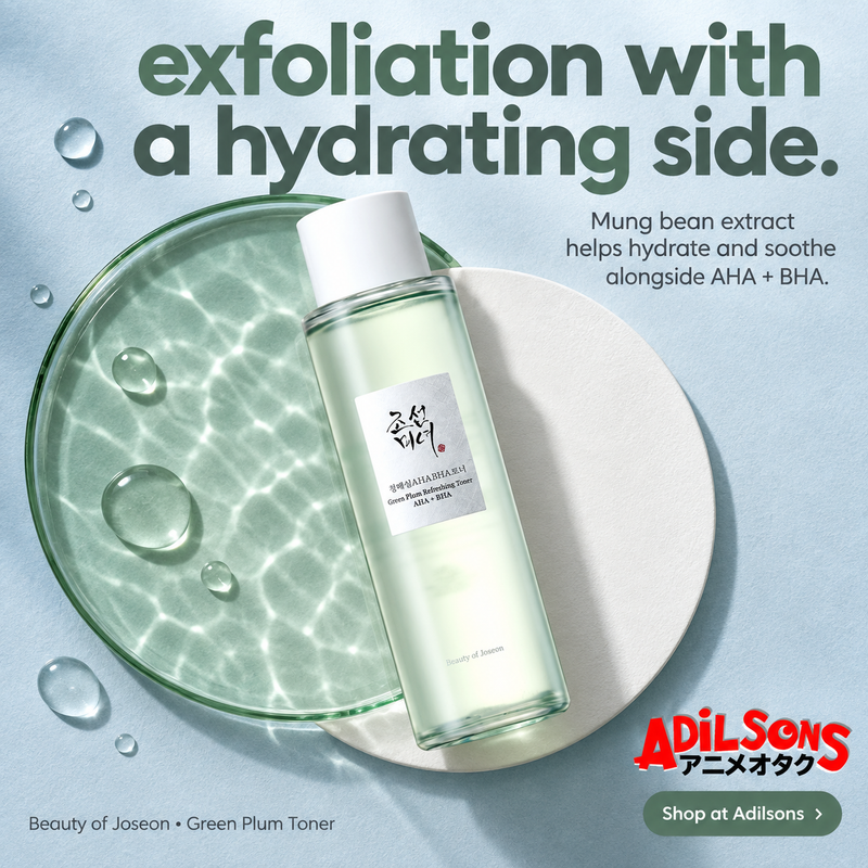 Beauty of Joseon Green Plum Toner — Adilsons creative 6: Exfoliation with a hydrating side.