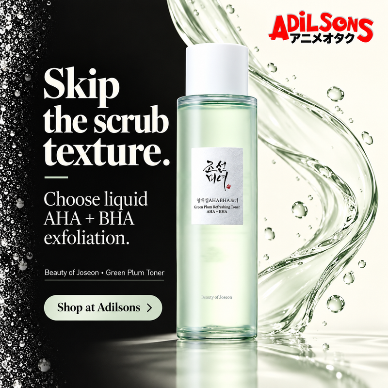 Beauty of Joseon Green Plum Toner — Adilsons creative 7: Skip the scrub texture.