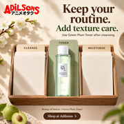 Beauty of Joseon Green Plum Toner — Adilsons creative 12: Keep your routine. Add texture care.