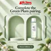 Beauty of Joseon Green Plum Toner — Adilsons creative 14: Complete the Green Plum pairing.