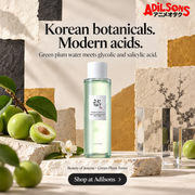 Beauty of Joseon Green Plum Toner — Adilsons creative 19: Korean botanicals. Modern acids.
