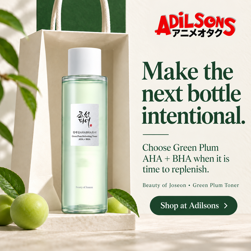 Beauty of Joseon Green Plum Toner — Adilsons creative 20: Make the next bottle intentional.
