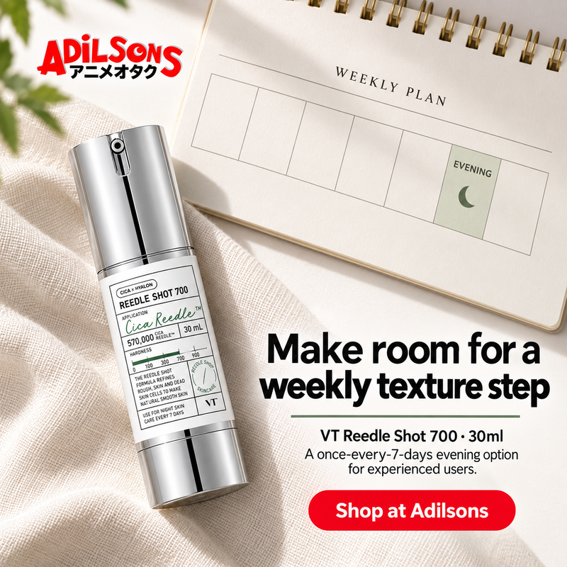 VT Reedle Shot 700 Essence 30ml Facial Serum — Lifestyle relevance: Make room for a weekly texture step
