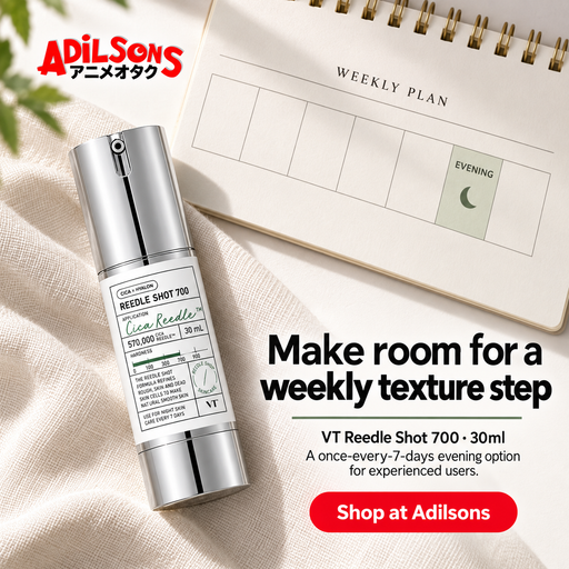 VT Reedle Shot 700 Essence 30ml Facial Serum — Lifestyle relevance: Make room for a weekly texture step