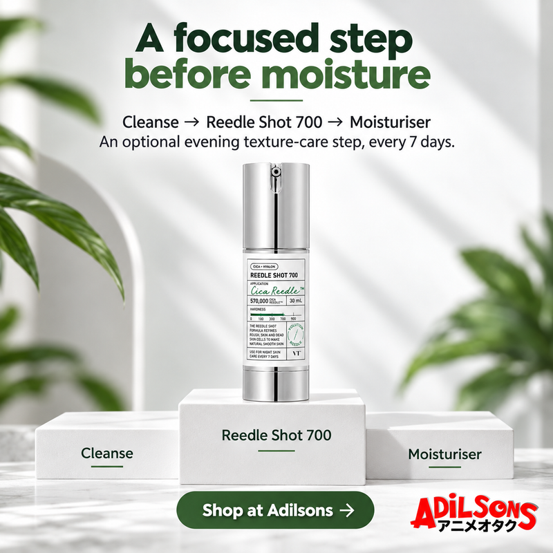 VT Reedle Shot 700 Essence 30ml Facial Serum — Routine role: A focused step before moisture