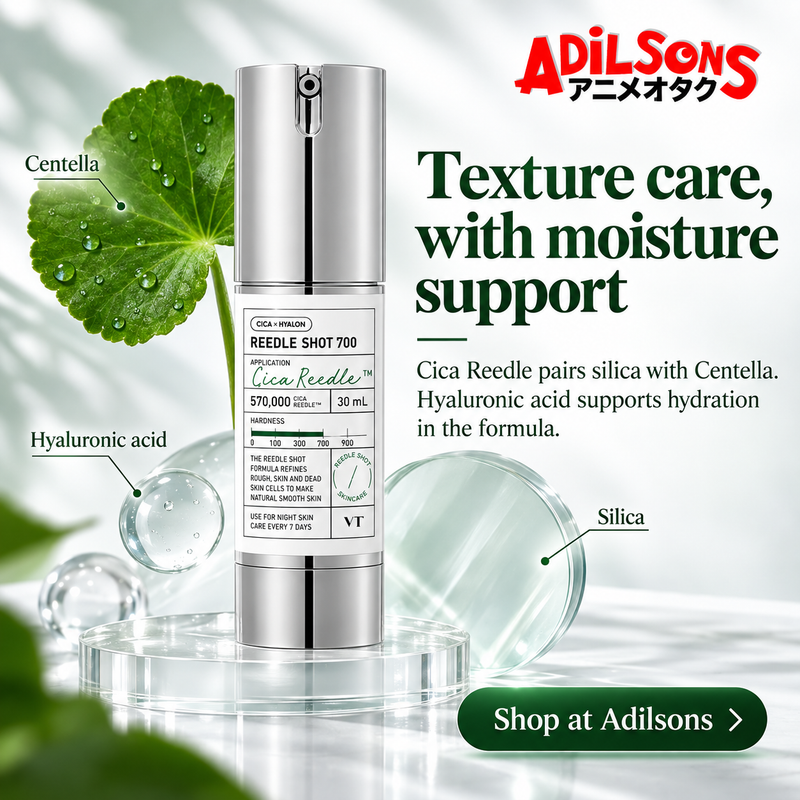 VT Reedle Shot 700 Essence 30ml Facial Serum — Formulation rationale: Texture care, with moisture support