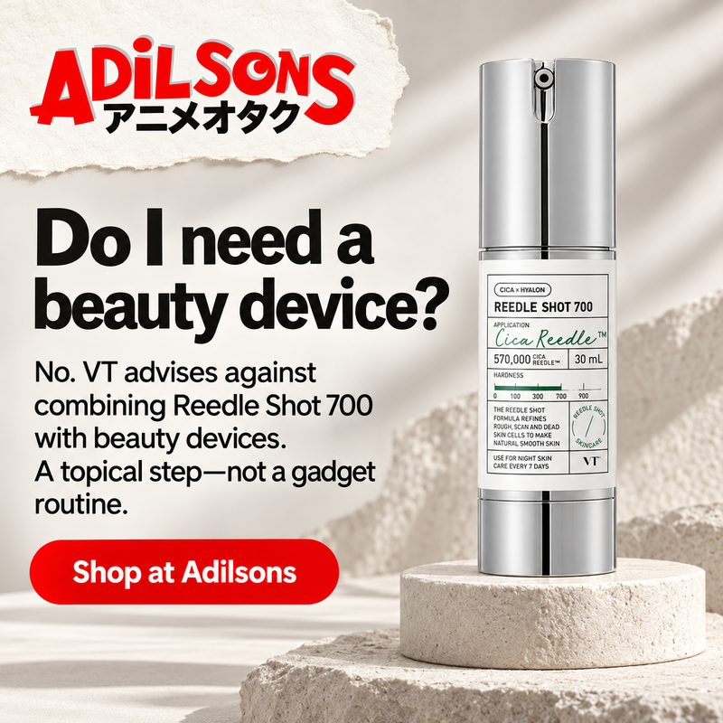 VT Reedle Shot 700 Essence 30ml Facial Serum — Main objection: Do I need a beauty device?