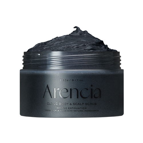 ARENCIA FRESH CLOUD SCRUB BLACK TEA & YUZU 260G