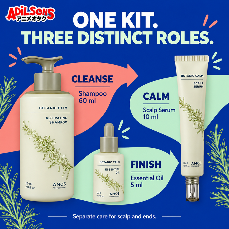 AMOS Professional Botanic Calm Trial Kit creative 2 of 20
