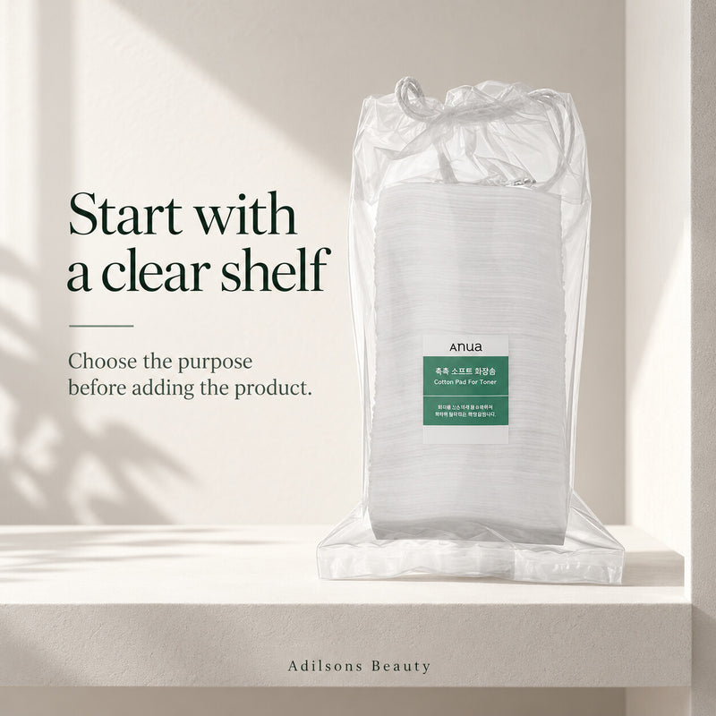 Adilsons Beauty — Start with a clear shelf