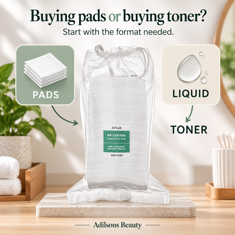 Adilsons Beauty — Buying pads or buying toner?