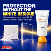 Anua Zero-Cast Moisturizing Finish Sunscreen SPF50+ PA++++ 50ml creative 2 of 20