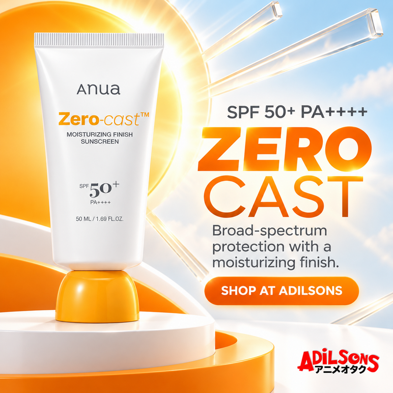 Anua Zero-Cast Moisturizing Finish Sunscreen SPF50+ PA++++ 50ml creative 7 of 20