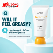 Anua Zero-Cast Moisturizing Finish Sunscreen SPF50+ PA++++ 50ml creative 12 of 20