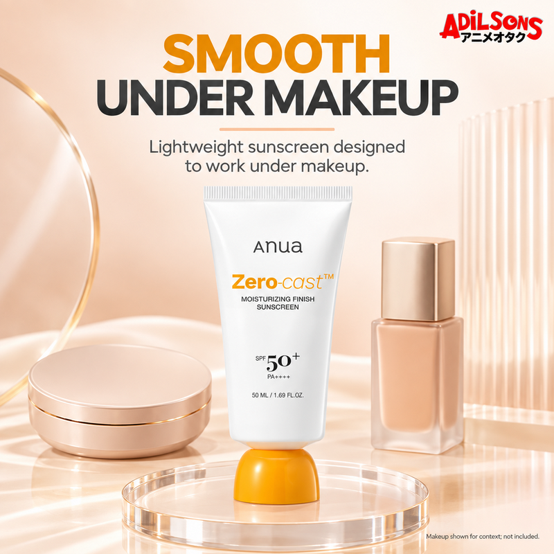 Anua Zero-Cast Moisturizing Finish Sunscreen SPF50+ PA++++ 50ml creative 14 of 20