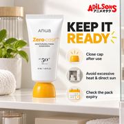 Anua Zero-Cast Moisturizing Finish Sunscreen SPF50+ PA++++ 50ml creative 16 of 20