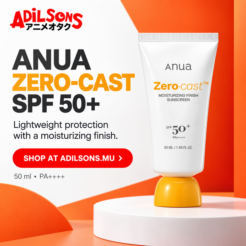 Anua Zero-Cast Moisturizing Finish Sunscreen SPF50+ PA++++ 50ml creative 19 of 20