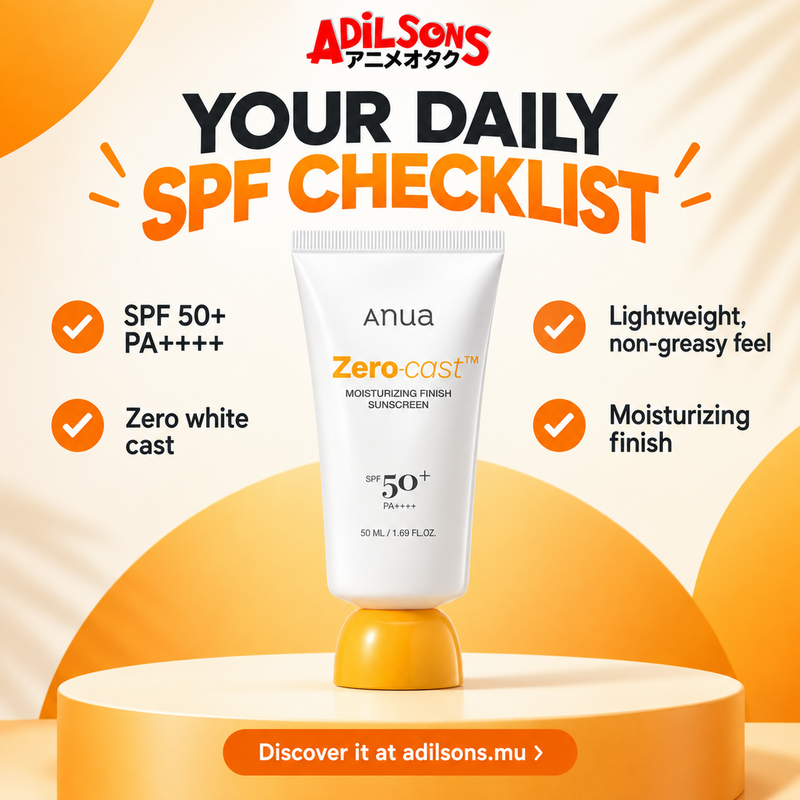Anua Zero-Cast Moisturizing Finish Sunscreen SPF50+ PA++++ 50ml creative 20 of 20