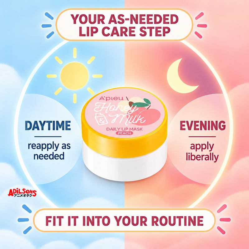A'pieu Honey and Milk Daily Lip Mask Peach 6g creative 4 of 20