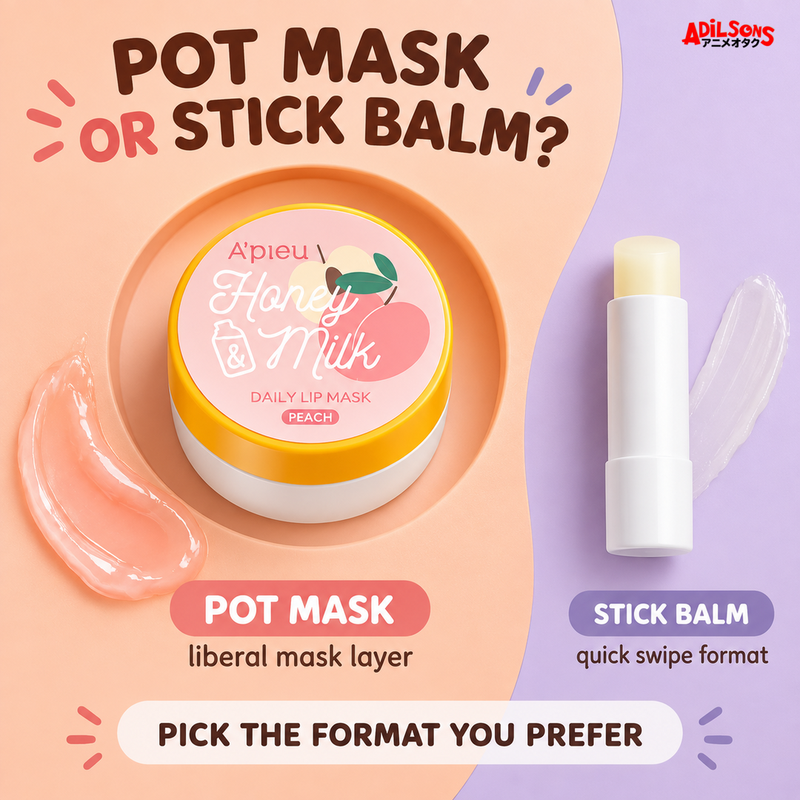 A'pieu Honey and Milk Daily Lip Mask Peach 6g creative 6 of 20