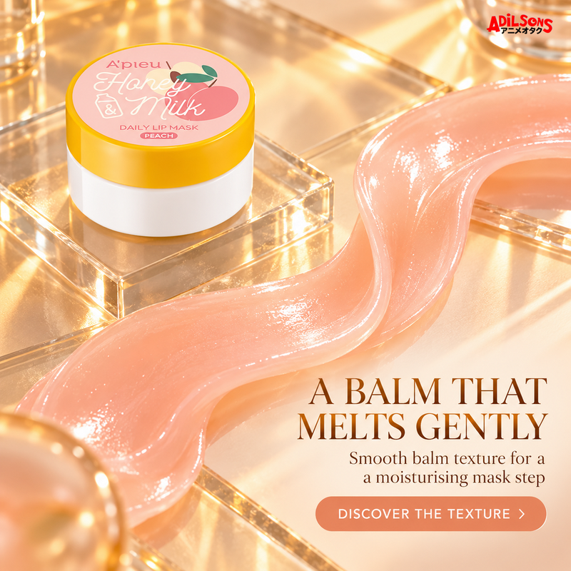 A'pieu Honey and Milk Daily Lip Mask Peach 6g creative 9 of 20