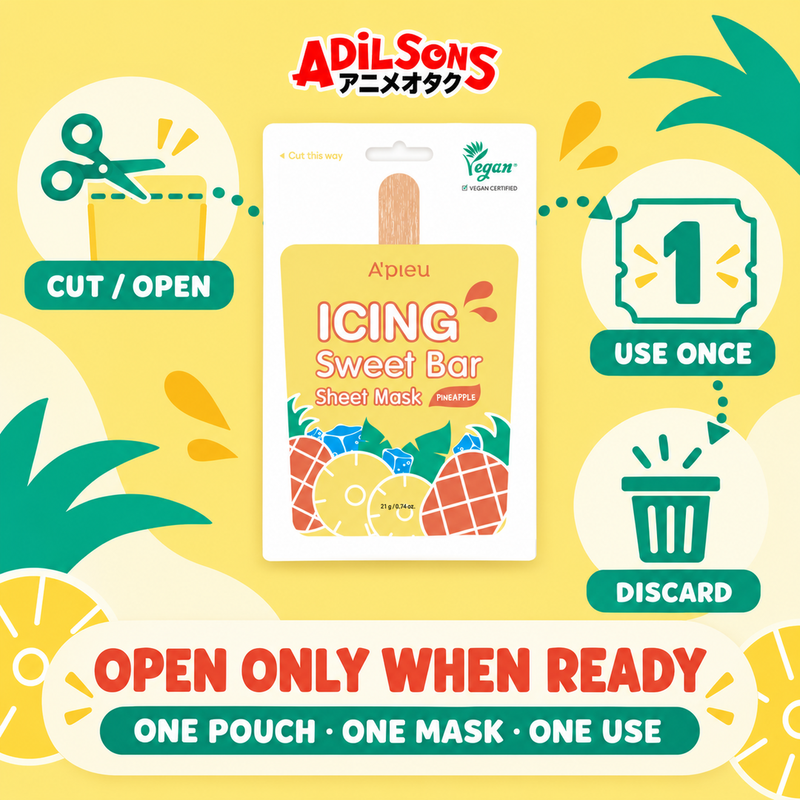 A'pieu Icing Sweet Bar Sheet Mask Pineapple creative 3 of 20