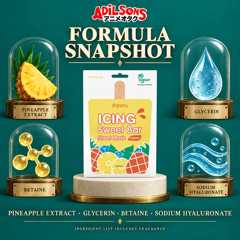 A'pieu Icing Sweet Bar Sheet Mask Pineapple creative 5 of 20