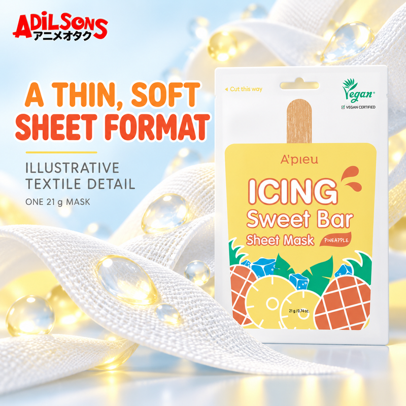 A'pieu Icing Sweet Bar Sheet Mask Pineapple creative 9 of 20