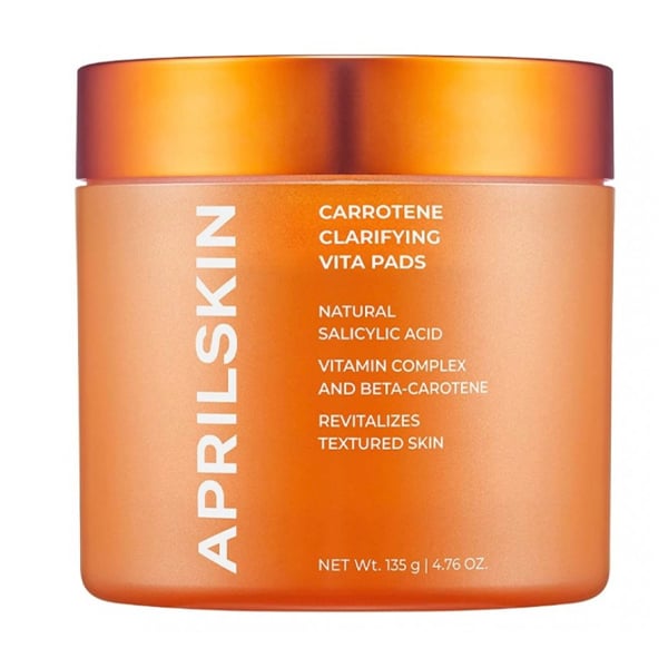 APRIL SKIN CARROTENE CLARIFYING VITA PADS (60pcs)