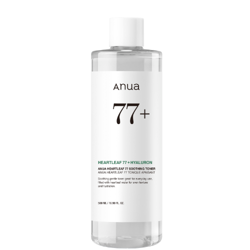Anua HEARTLEAF 77 SOOTHING TONER 500ML