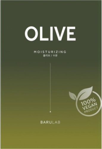 BARULAB The Clean Vegan OLIVE Mask