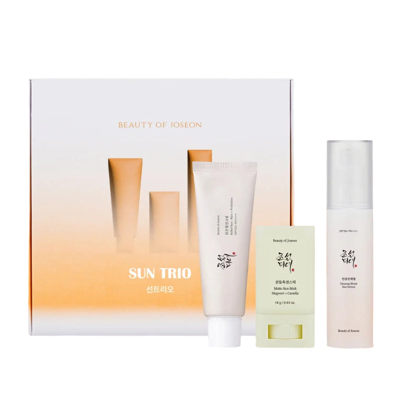Beauty of Joseon SUN TRIO (RELIEF SUN (50ML), GINSENG MOIST SUN SERUM (50ML), MATTE SUN STICK (18G))
