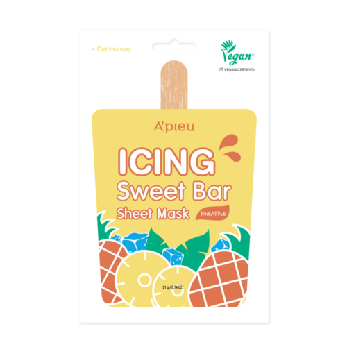 A'pieu ICING SWEET BAR SHEET MASK [PINEAPPLE]