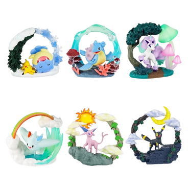 Pokemon Blind Box Figurine Circular diorama collection