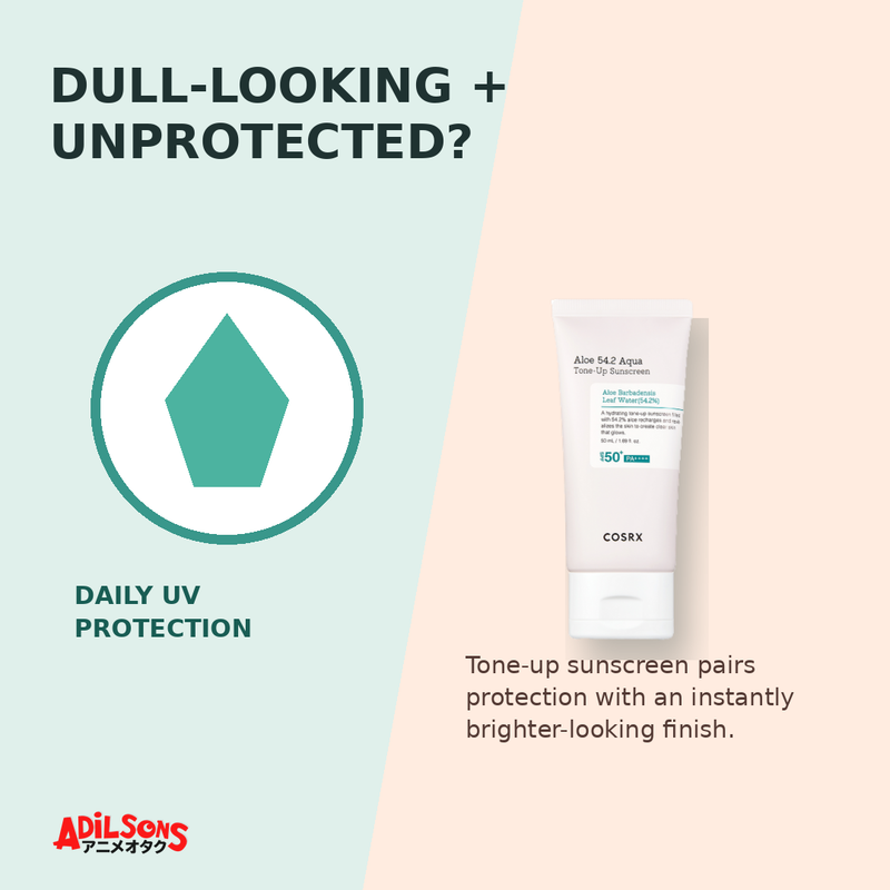 COSRX Aloe 54.2 Aqua Tone-Up Sunscreen 50ml creative 2 of 20