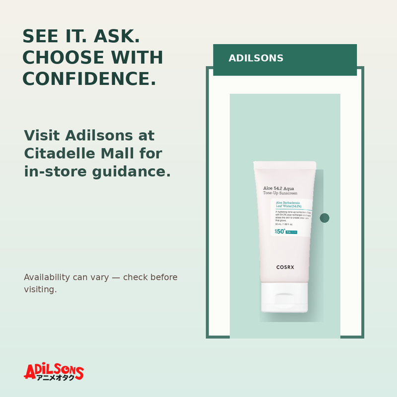 COSRX Aloe 54.2 Aqua Tone-Up Sunscreen 50ml creative 18 of 20