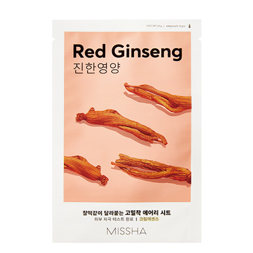 MISSHA AIRY FIT SHEET MASK [RED GINSENG]