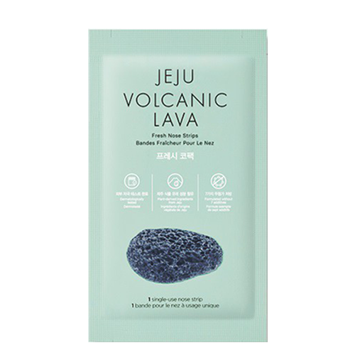 THE FACE SHOP JEJU VOLCANIC LAVA FRESH NOSE STRIPS [FRESH] 7ea