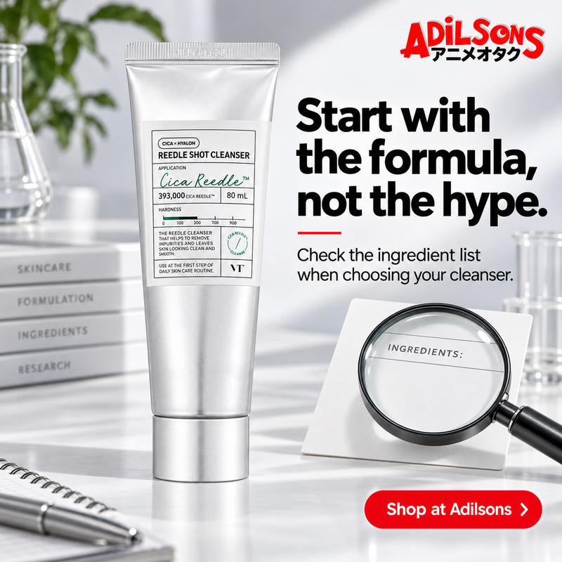 VT Reedle Shot Cleanser80ml — Start with the formula, not the hype. — Adilsons creative5