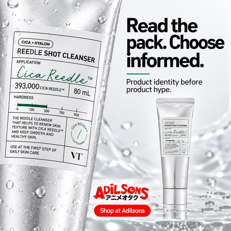 VT Reedle Shot Cleanser80ml — Read the pack. Choose informed. — Adilsons creative11