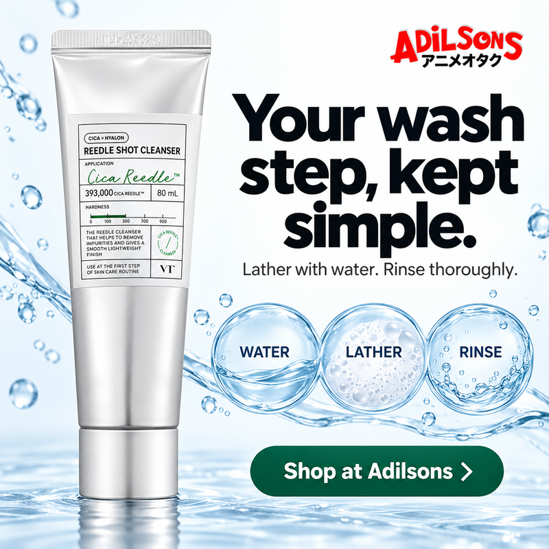 VT Reedle Shot Cleanser80ml — Your wash step, kept simple. — Adilsons creative13