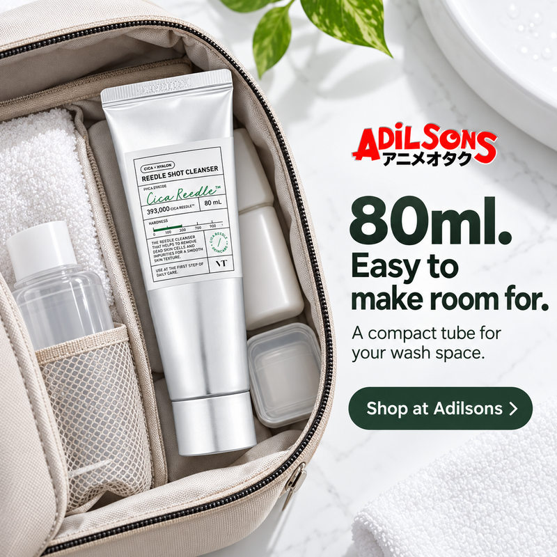 VT Reedle Shot Cleanser80ml — 80ml. Easy to make room for. — Adilsons creative17
