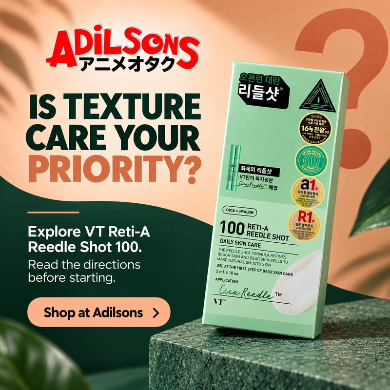 VT Reti-A Reedle Shot 100 2ml x10 — IS TEXTURE CARE YOUR PRIORITY?